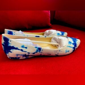 Nine West speakup white flat shoes